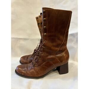 Vintage Naturalizer Lace Up Boots Steampunk